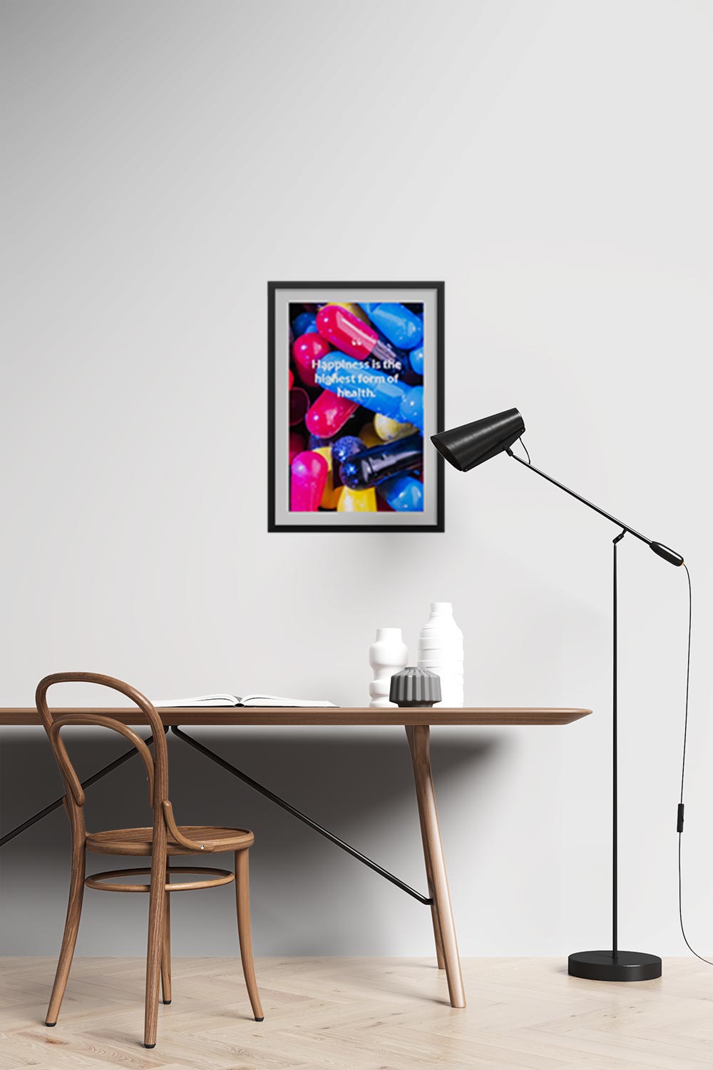 happiness-is-the-highest-form-of-health._1252021-Q14-D3-0-6964_1000_blackframed_wall_417