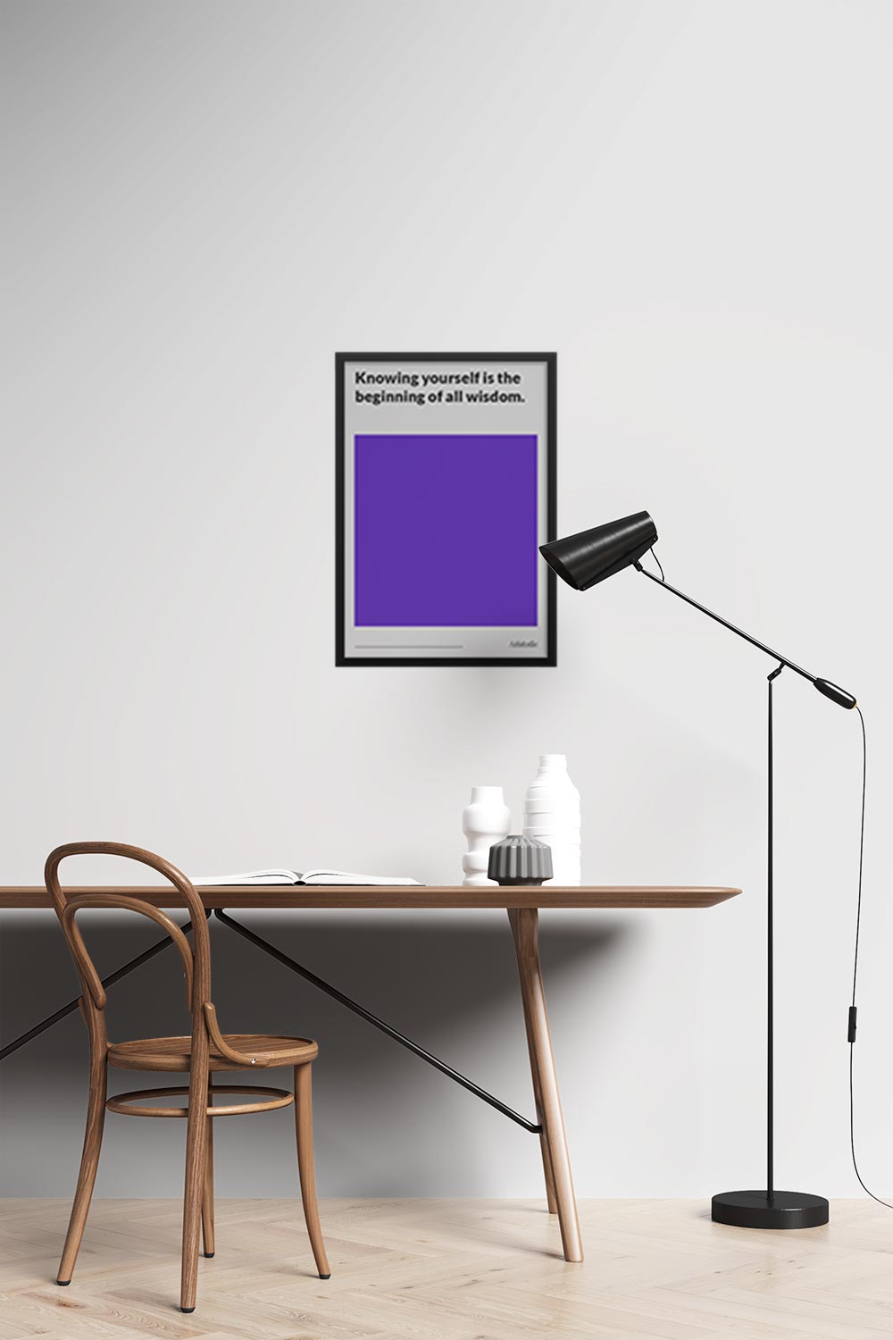 knowing-yourself-is-the-beginning-of-all-wisdom._1352021-Q49-D13-0-7947_1000_blackframed_wall_417