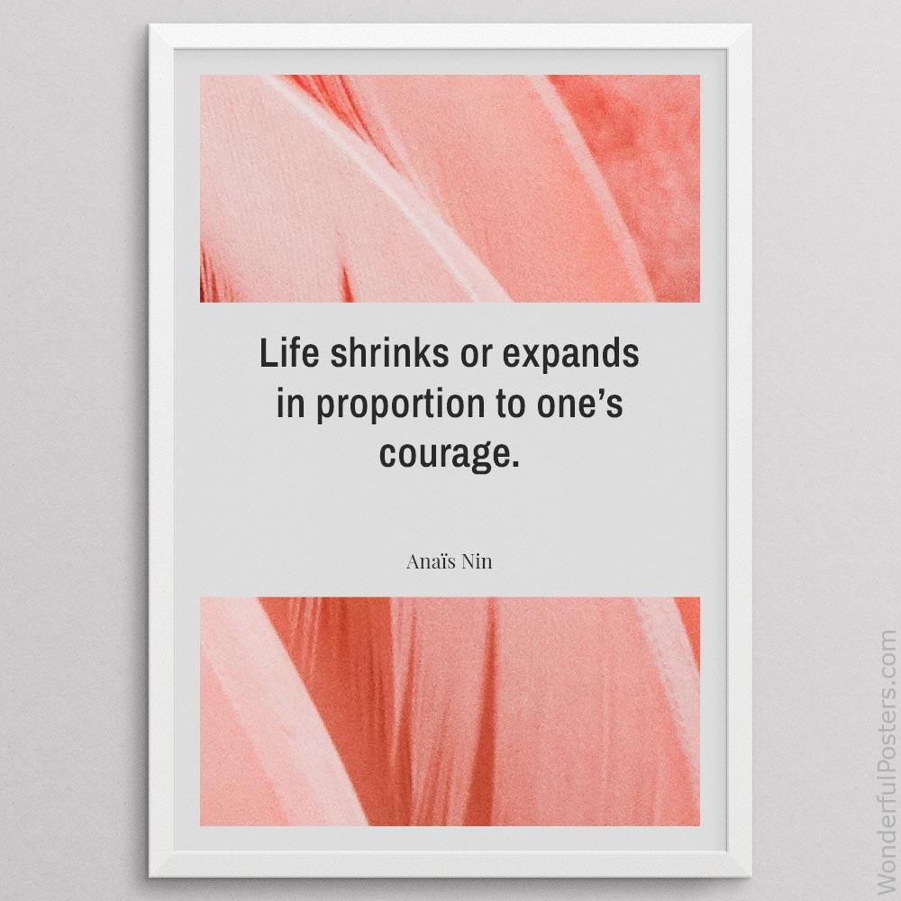 life-shrinks-or-expands-in-proportion-to-ones-courage_2012022-Q500-D11-0-8443_1000_whiteframe.jpg